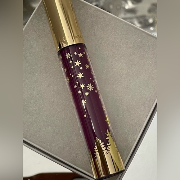 Estee Lauder Luxurious Purple Lip Gloss, New - Picture 2 of 4